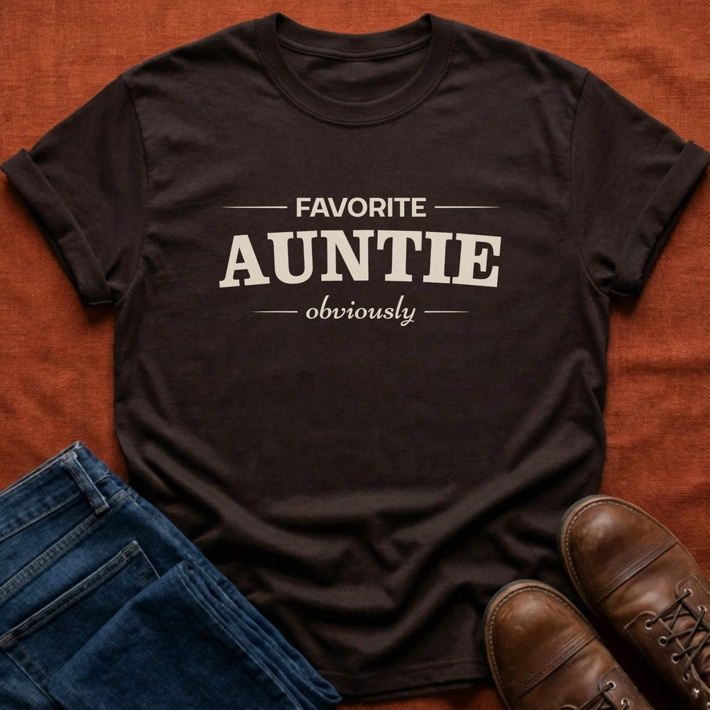 Favorite Auntie Obviously T-Shirt