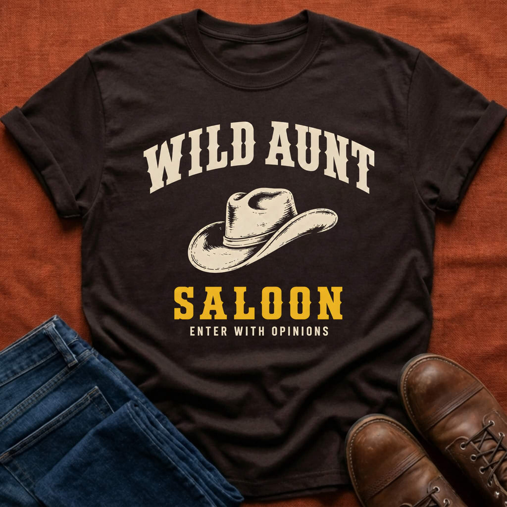 Wild Aunt Saloon T-Shirt