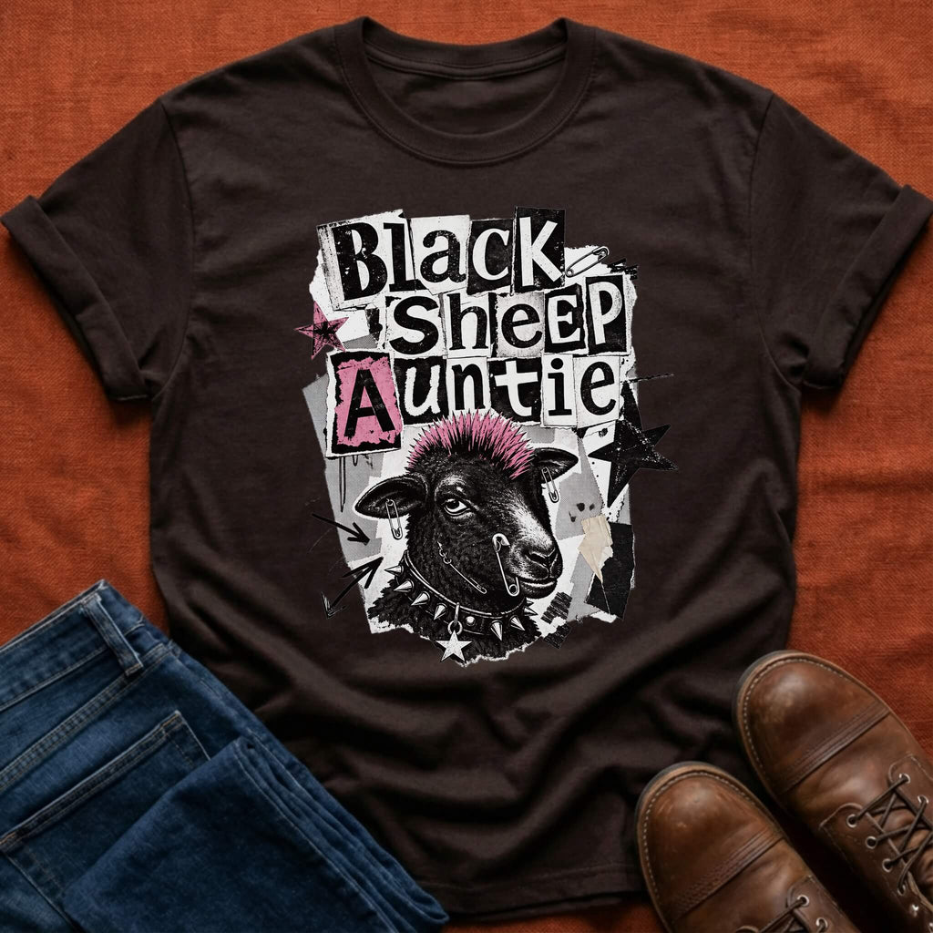 Black Sheep Auntie T-Shirt