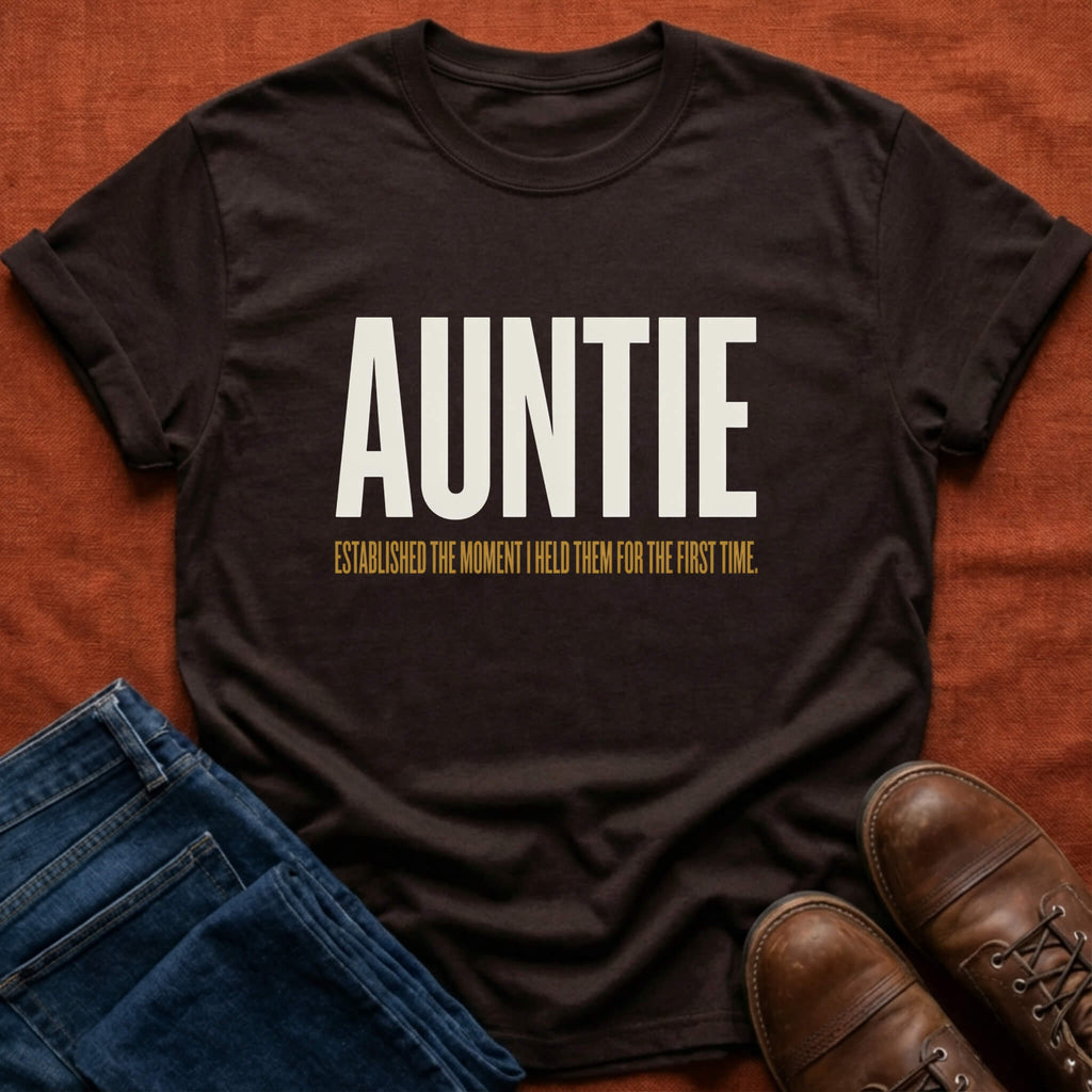 Auntie the Moment I Held Them T-Shirt