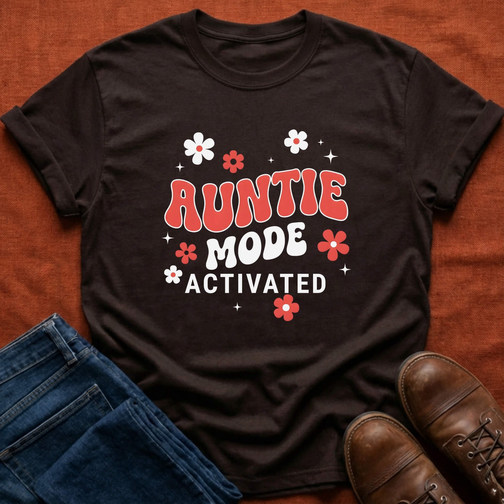 Auntie Mode Activated T-Shirt