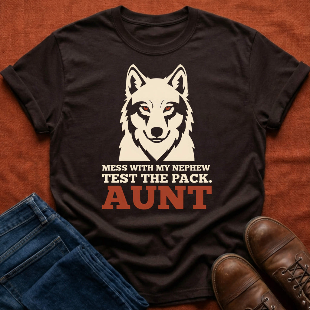 Test the Pack Aunt T-Shirt