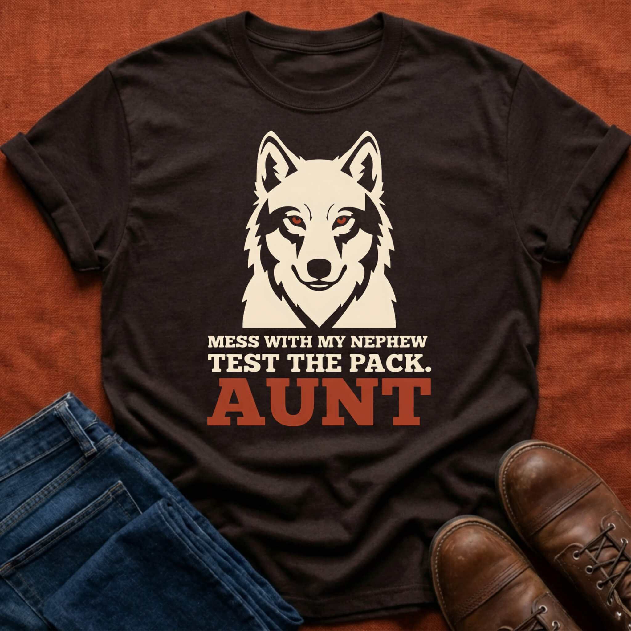 Test the Pack Aunt T-Shirt