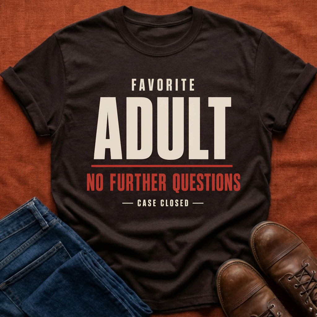 Favorite Adult Case Closed T-Shirt
