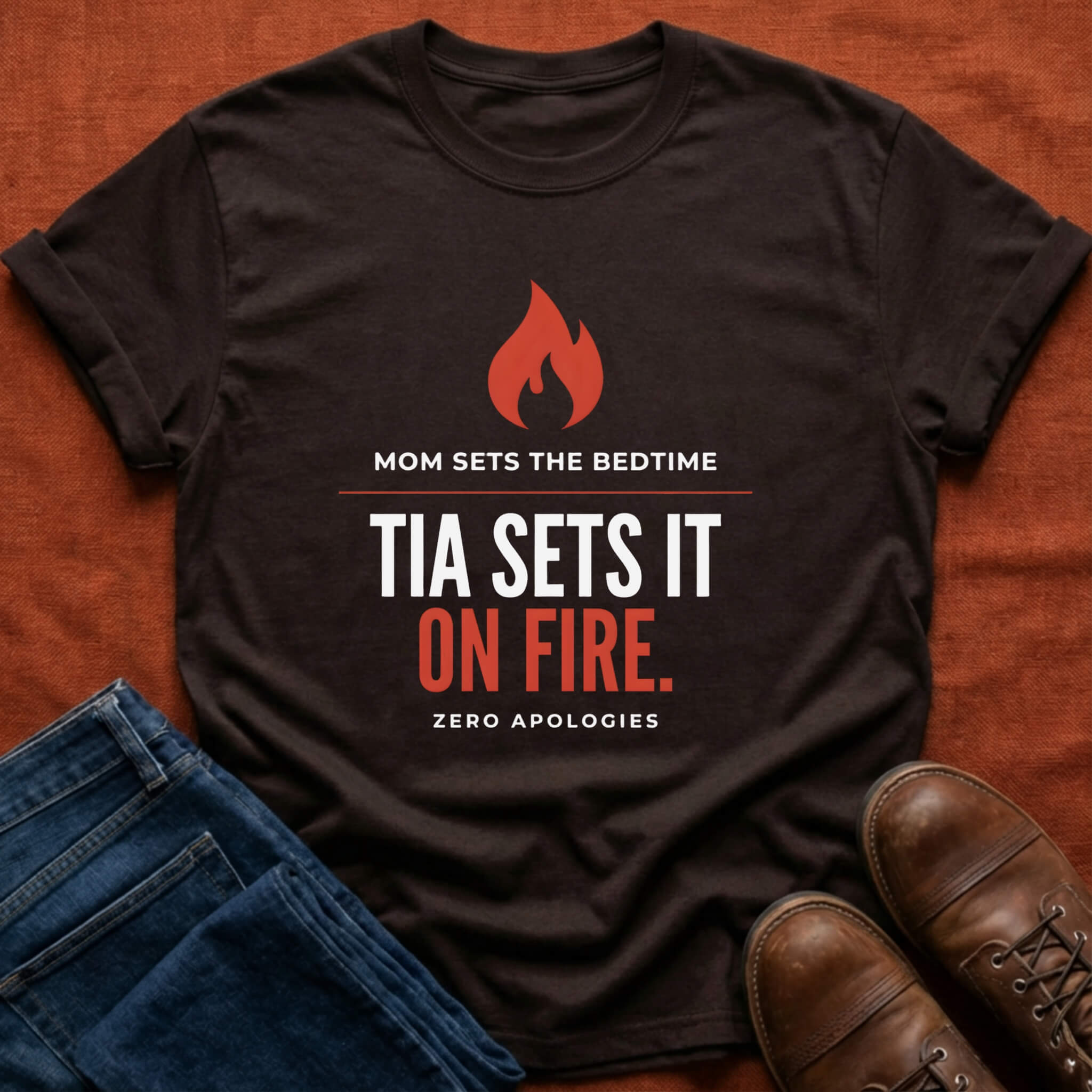 Tia Sets It On Fire T-Shirt