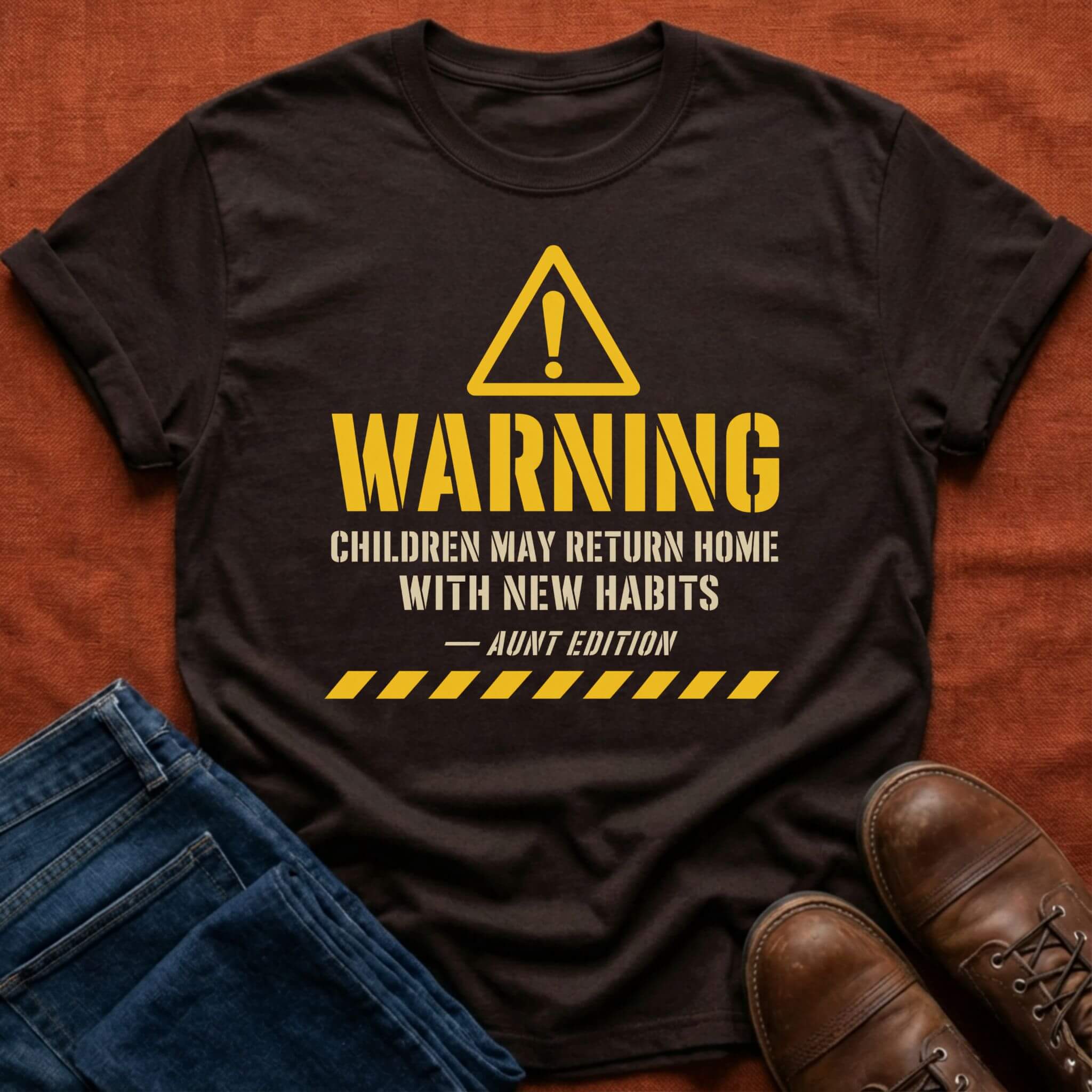 Warning New Habits T-Shirt