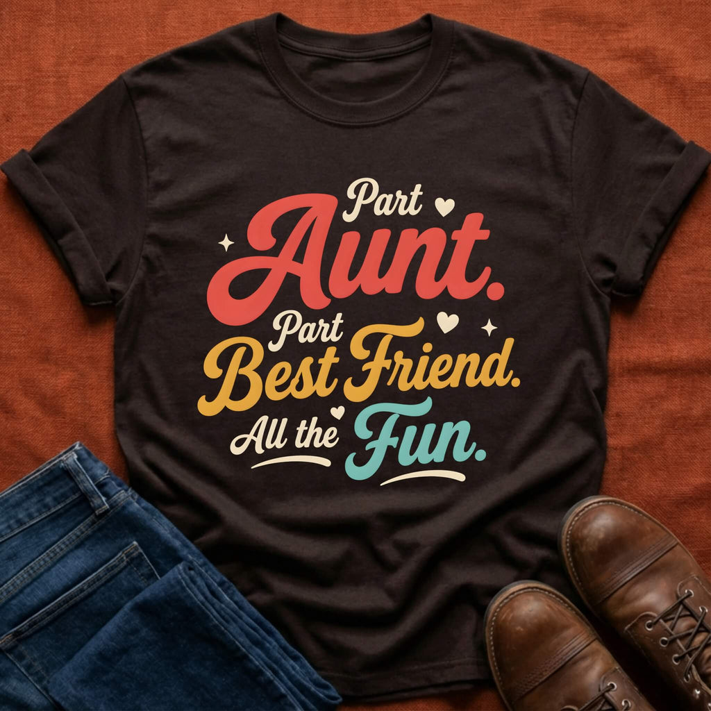 Part Aunt Part Best Friend T-Shirt