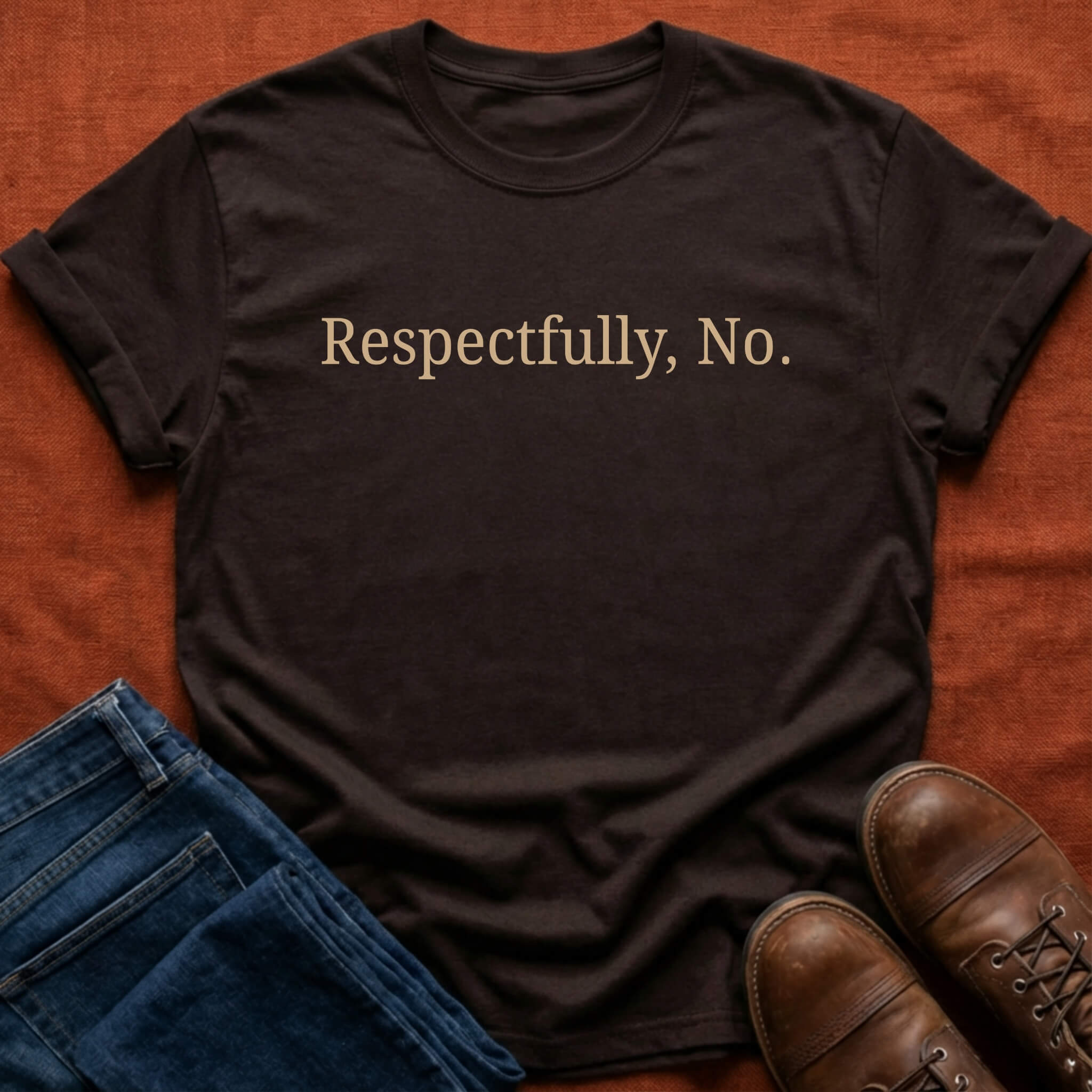 Respectfully No. T-Shirt