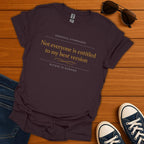 My Best Version T-Shirt