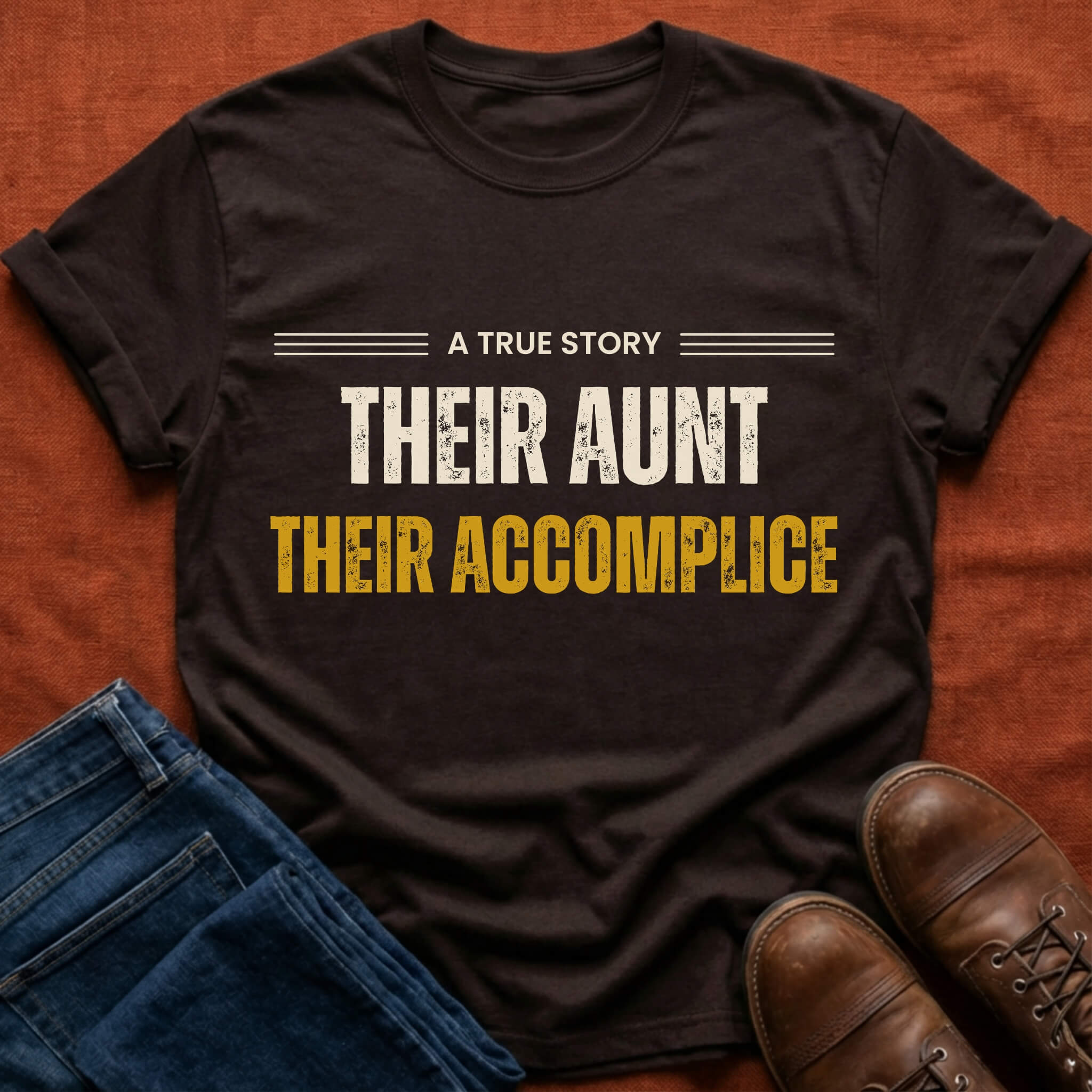 Their Aunt Their Accomplice T-Shirt