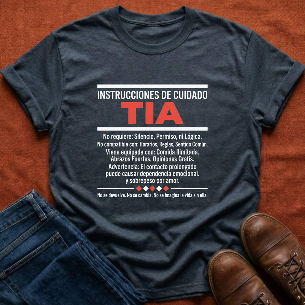 Tia Care Instructions T-Shirt