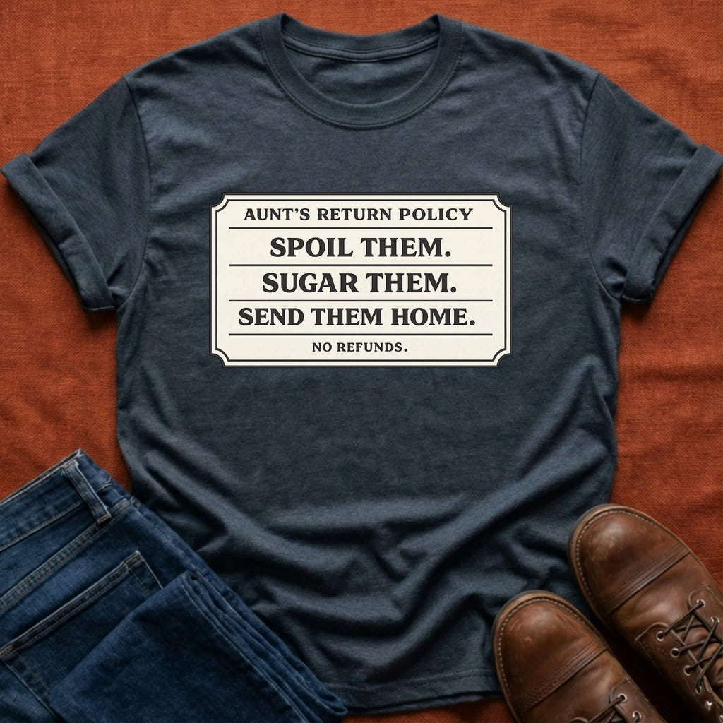 Aunt's Return Policy T-Shirt