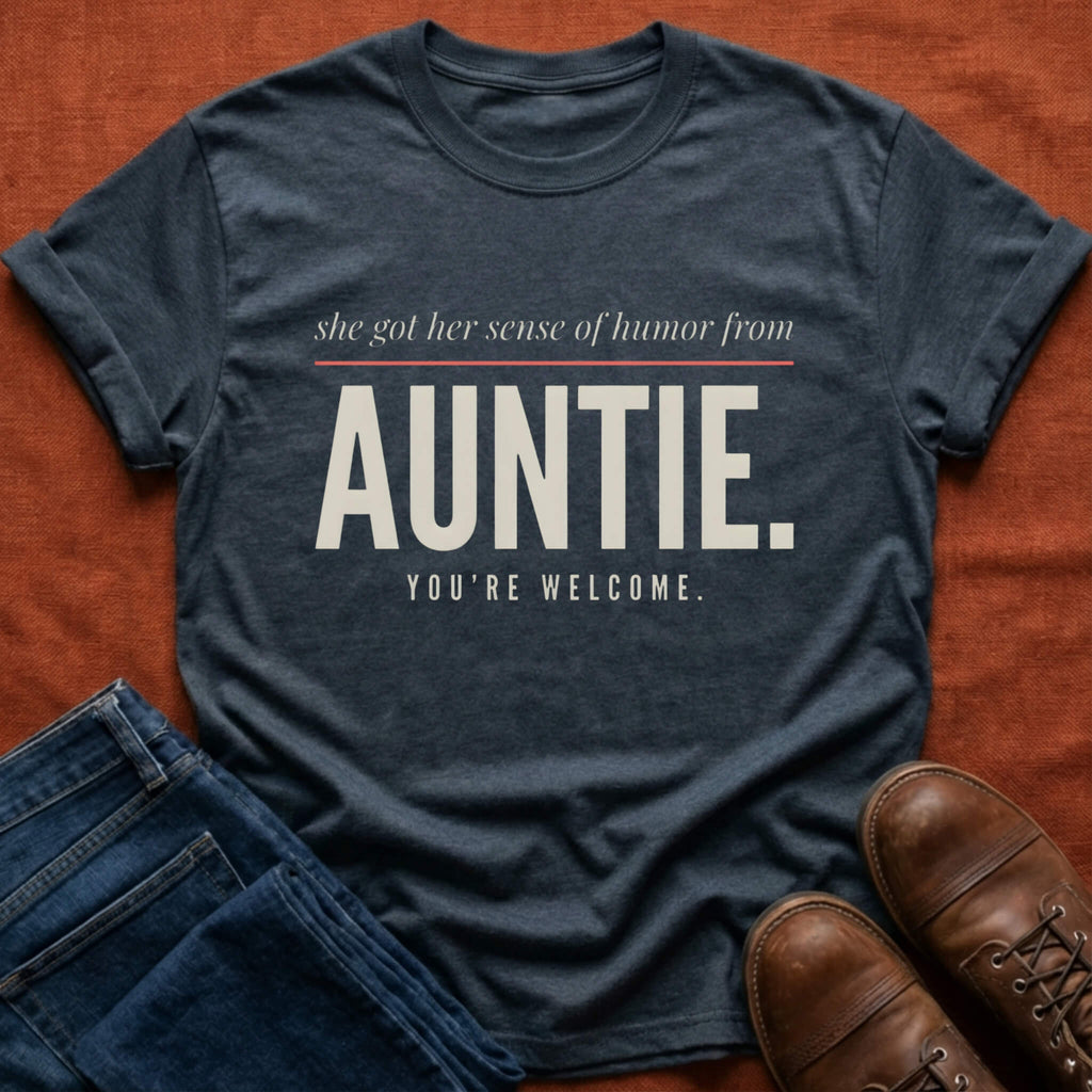 Auntie Sense of Humor T-Shirt