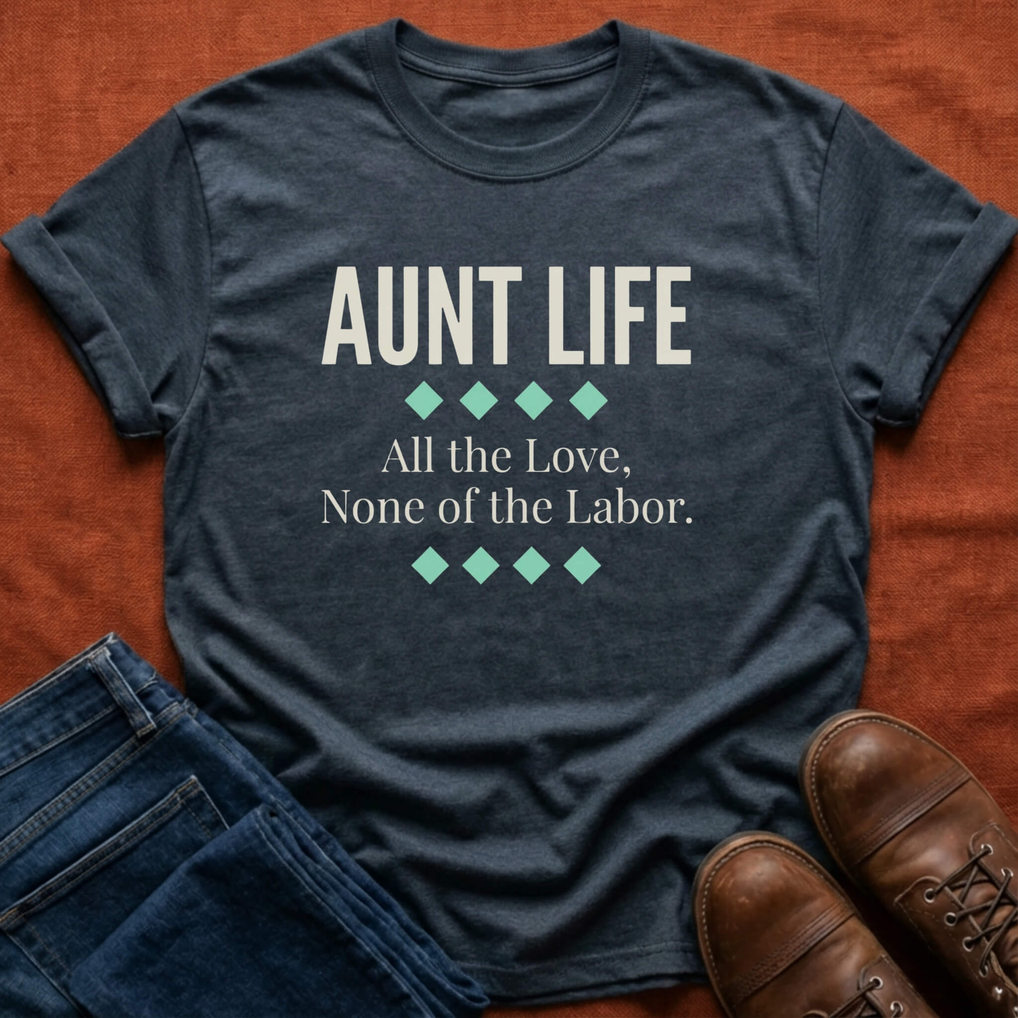 Aunt Life All the Love T-Shirt