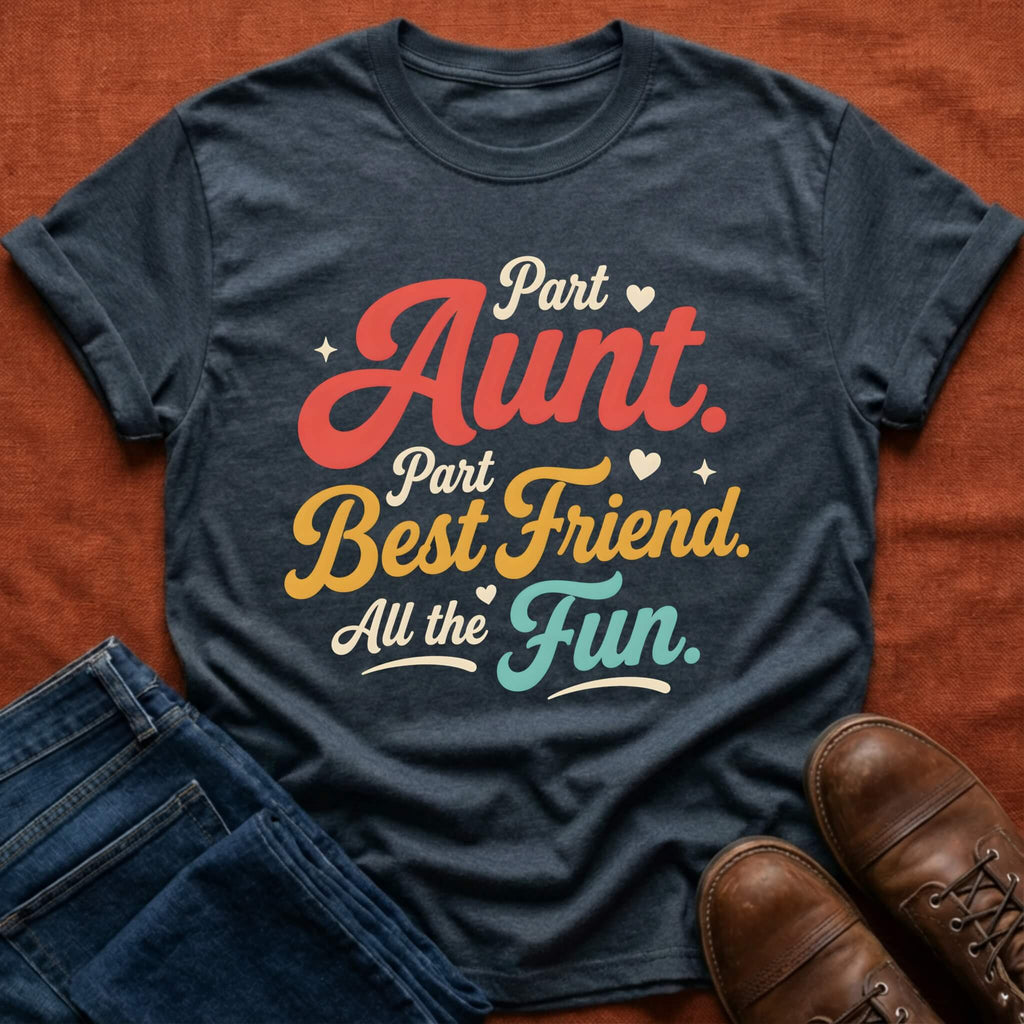 Part Aunt Part Best Friend T-Shirt