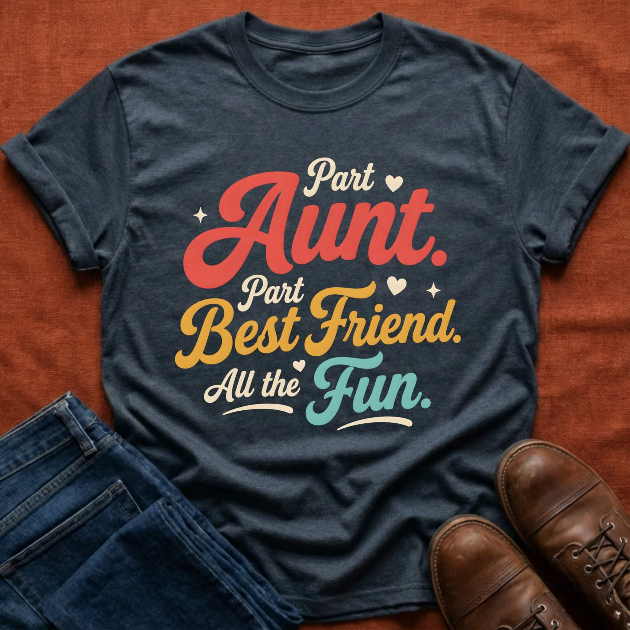 Part Aunt Part Best Friend T-Shirt