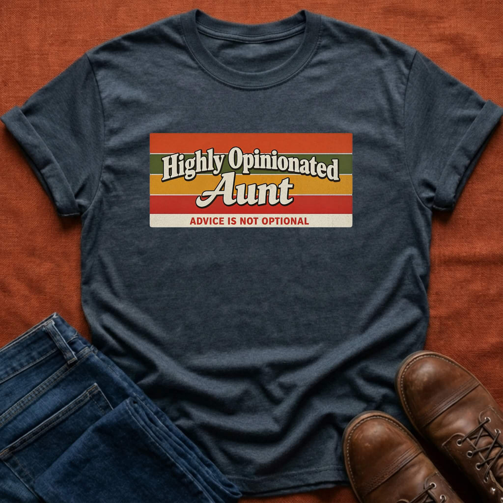 Highly Opinionated Aunt T-Shirt
