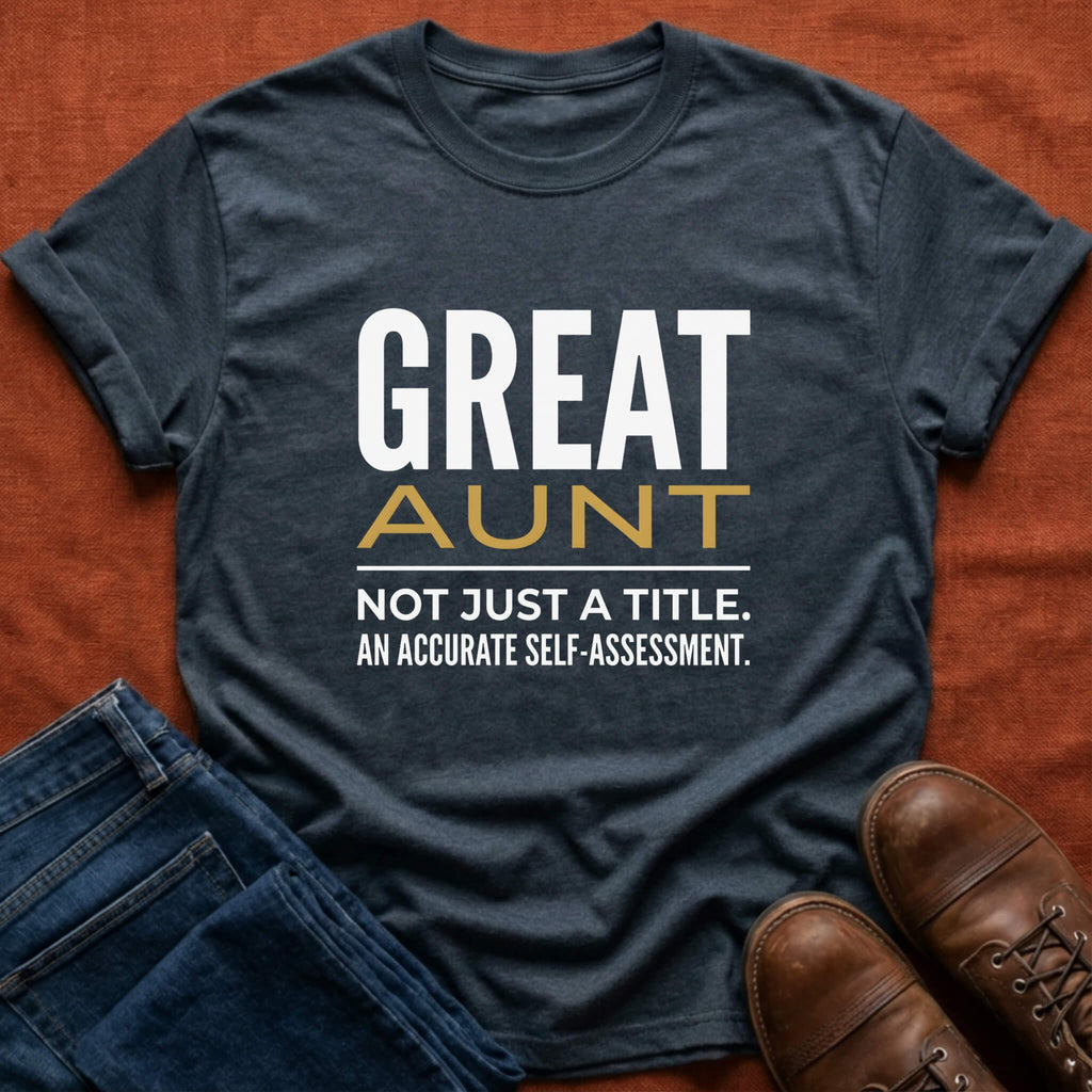 Great Aunt Self Assessment T-Shirt