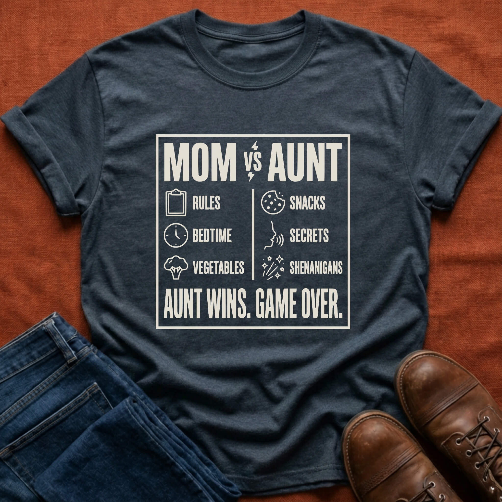 Mom Vs Aunt T-Shirt