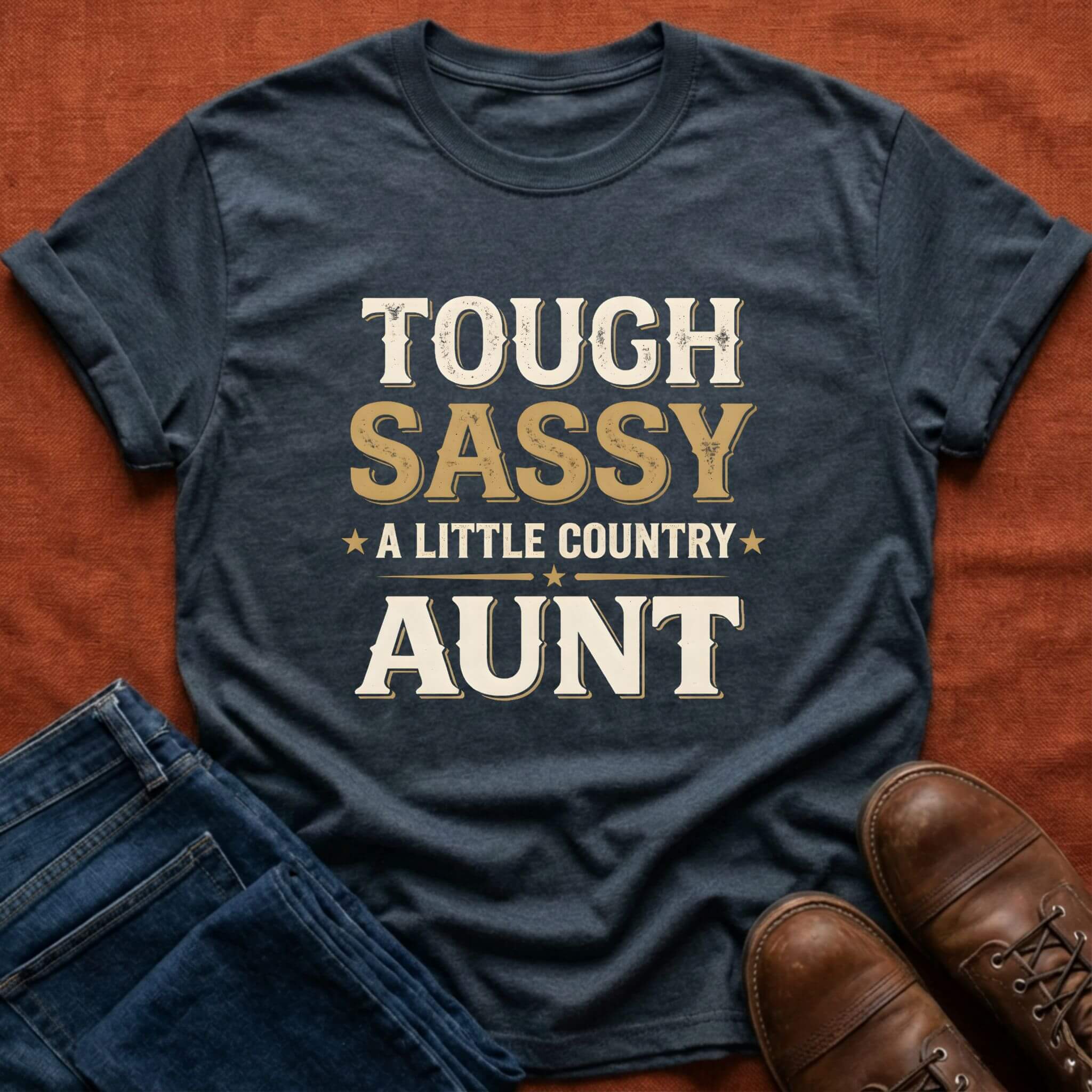 Tough Sassy Aunt T-Shirt