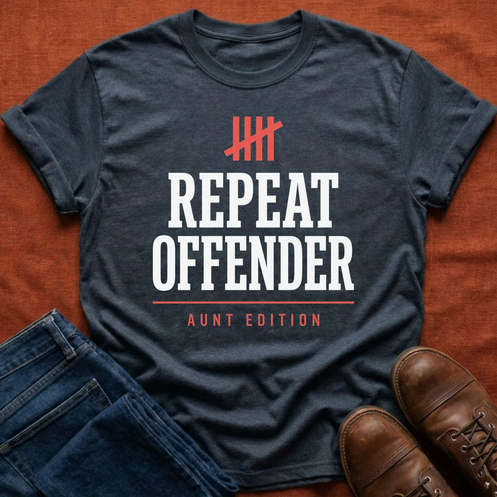 Repeat Offender Aunt T-Shirt