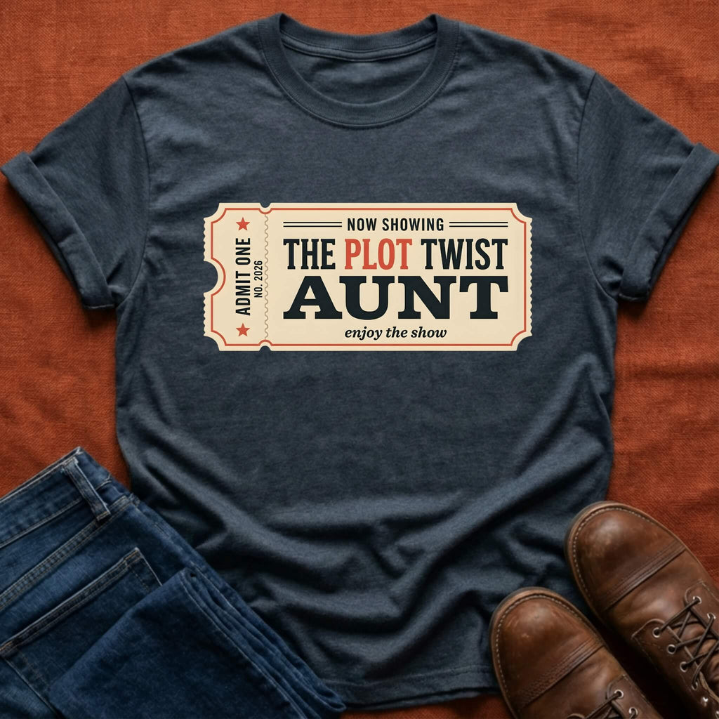The Plot Twist Aunt T-Shirt