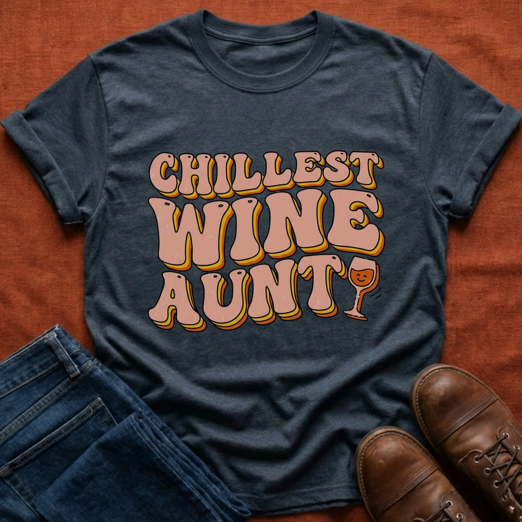 Chillest Wine Aunt T-Shirt