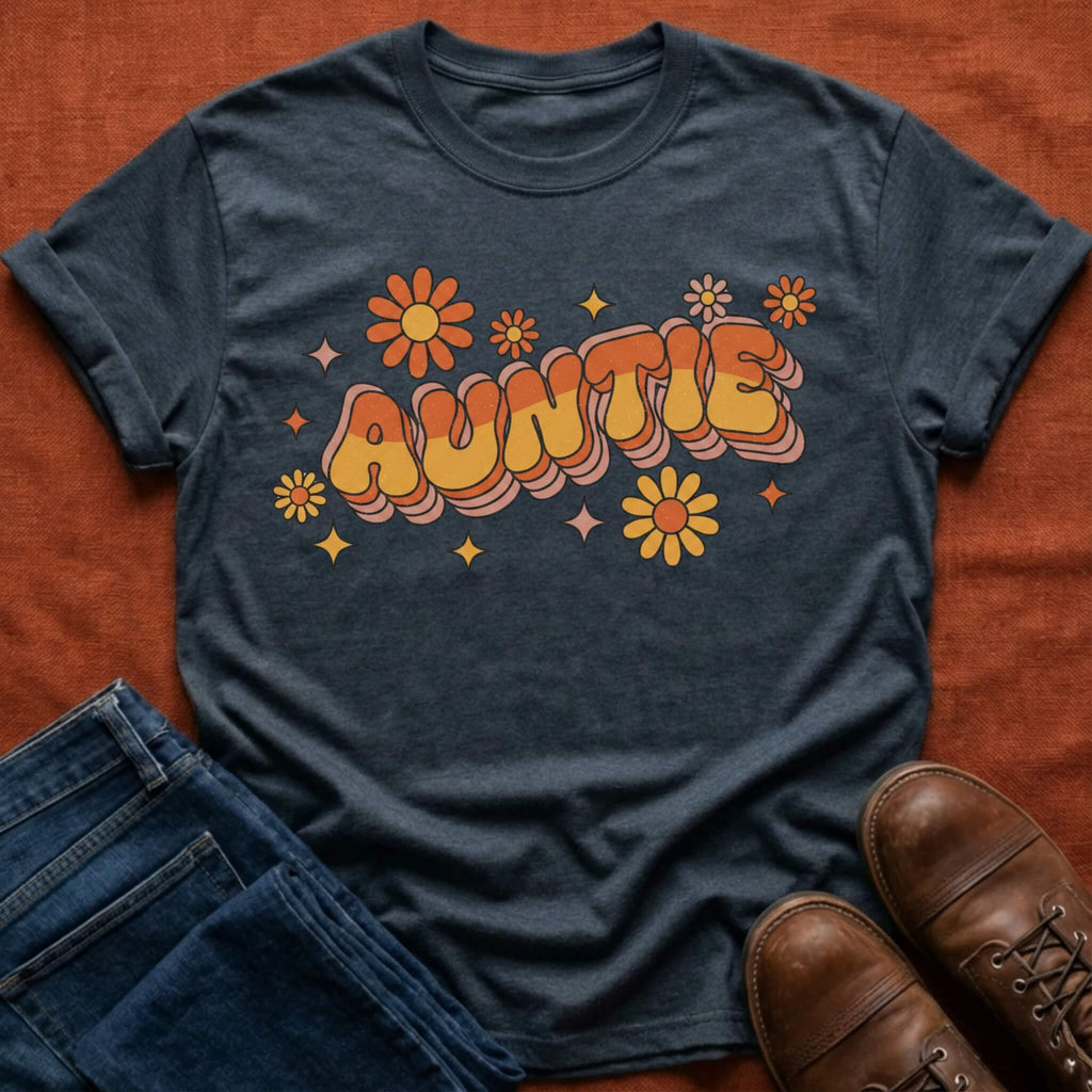 Retro Auntie 70s Style Shirt