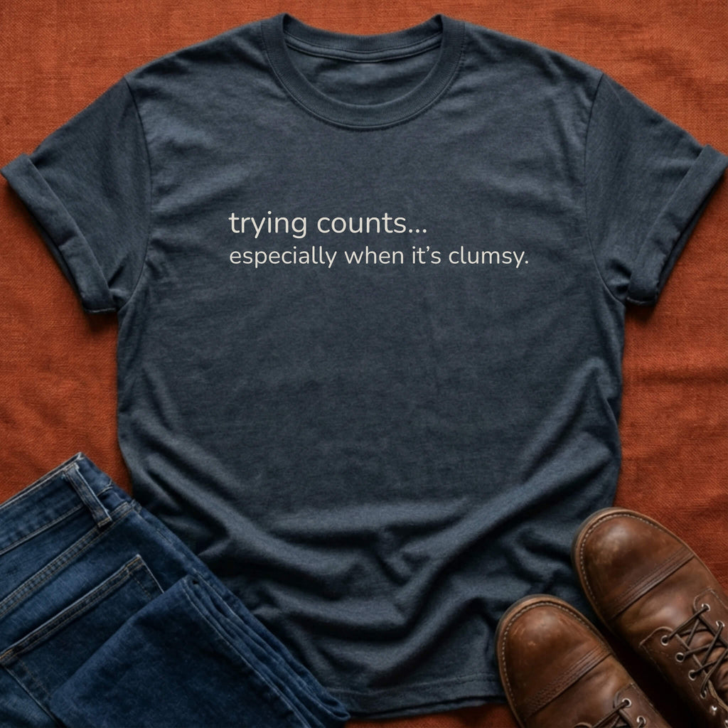 Trying Counts T-Shirt