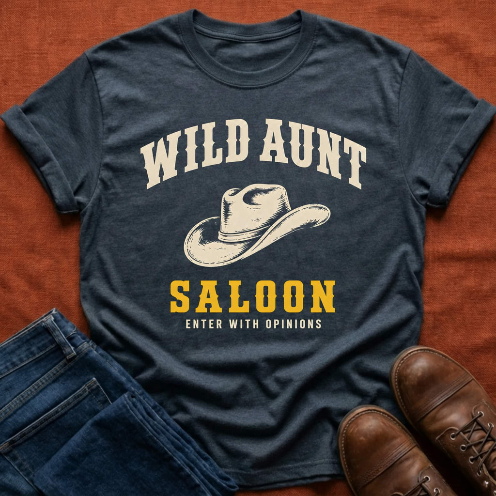 Wild Aunt Saloon T-Shirt