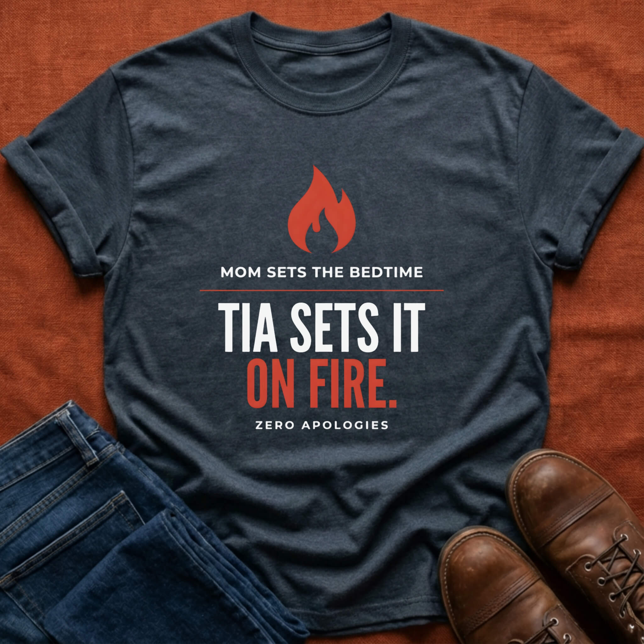 Tia Sets It On Fire T-Shirt