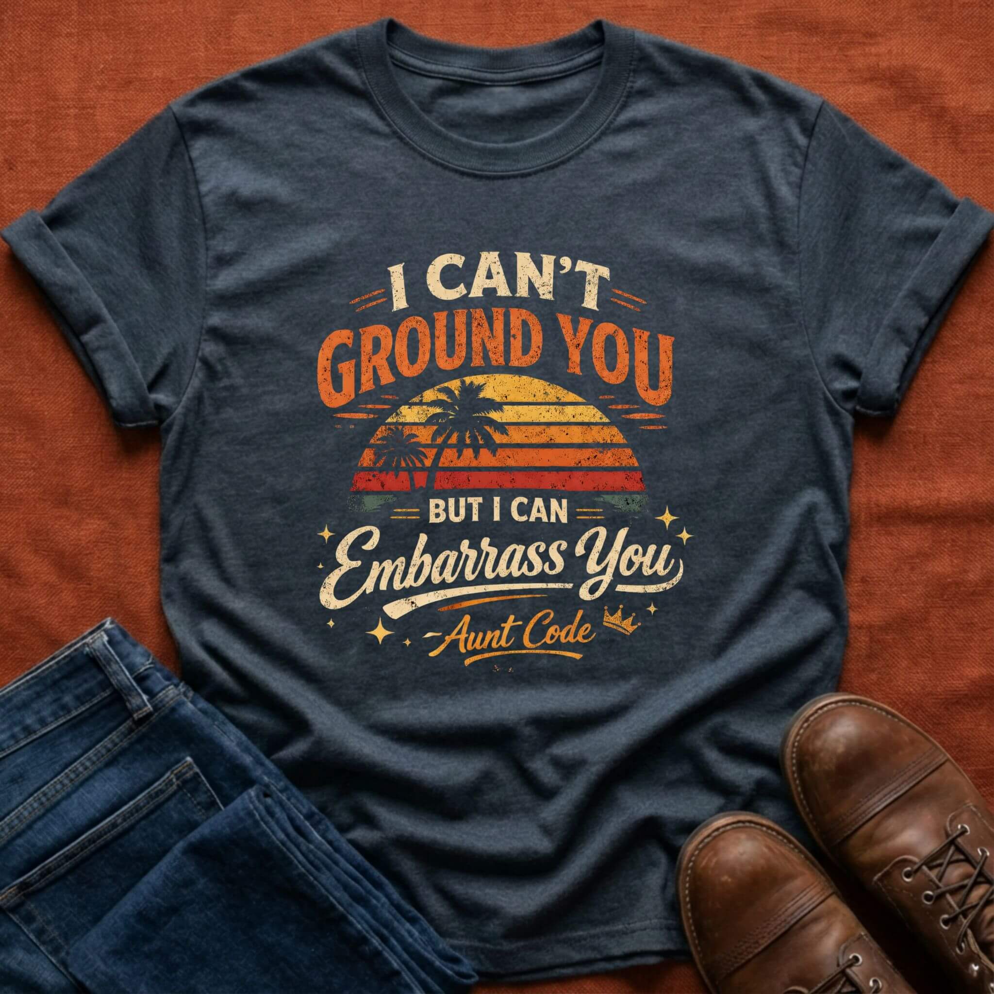 Embarrass You Aunt Code T-Shirt