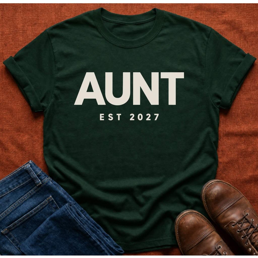 Aunt est 2027 T-Shirt