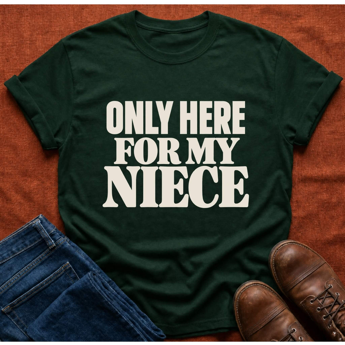 Here for Niece T-Shirt