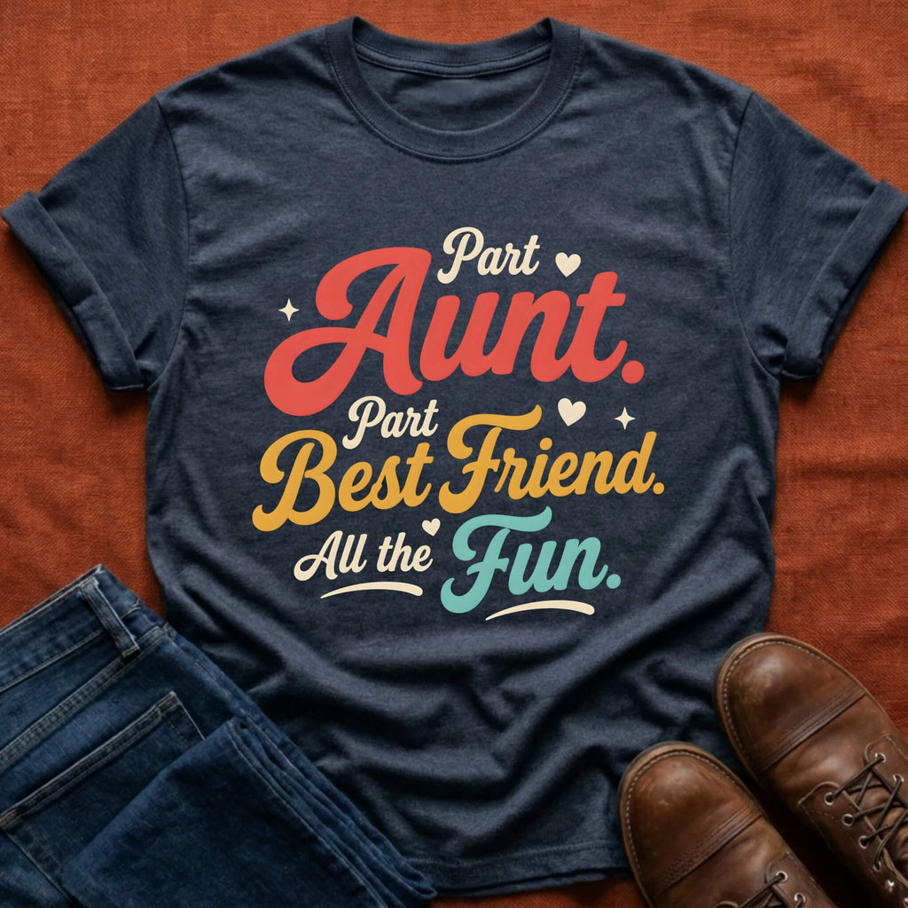 Part Aunt Part Best Friend T-Shirt