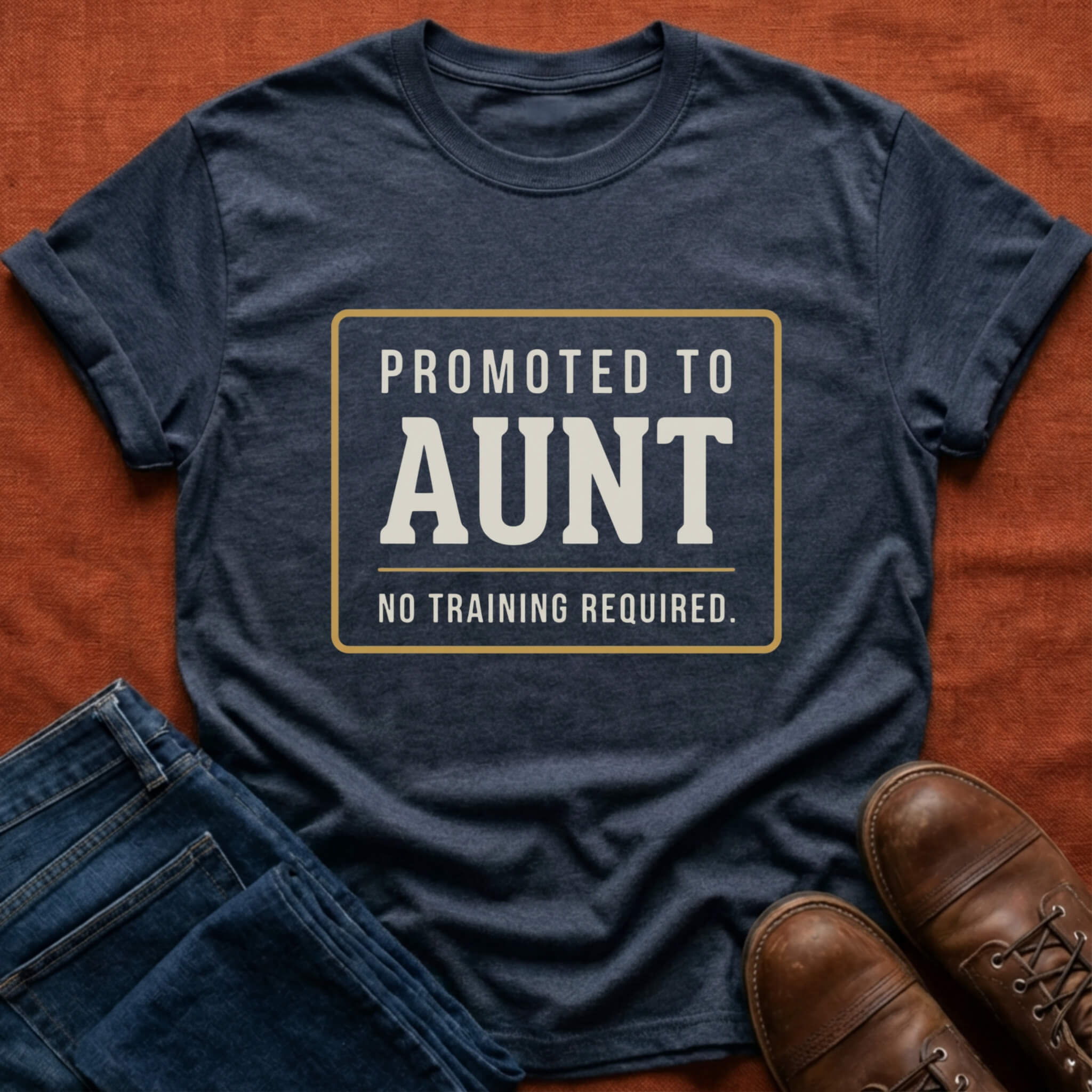 Promoted to Aunt T-Shirt