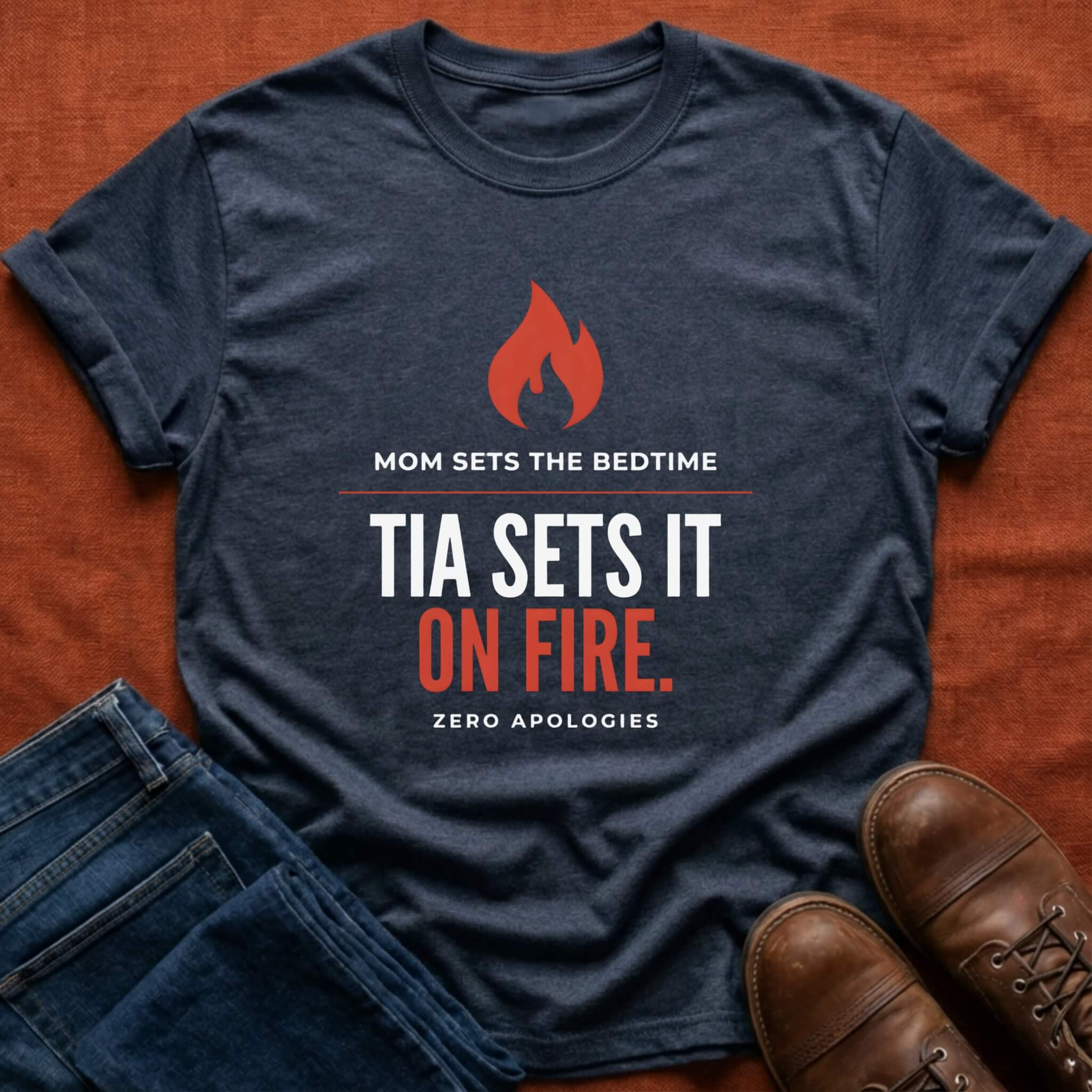 Tia Sets It On Fire T-Shirt
