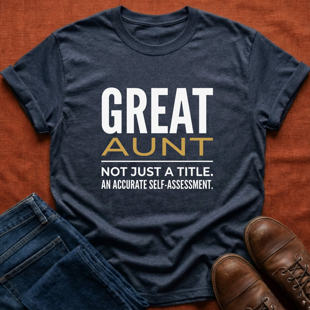 Great Aunt Self Assessment T-Shirt