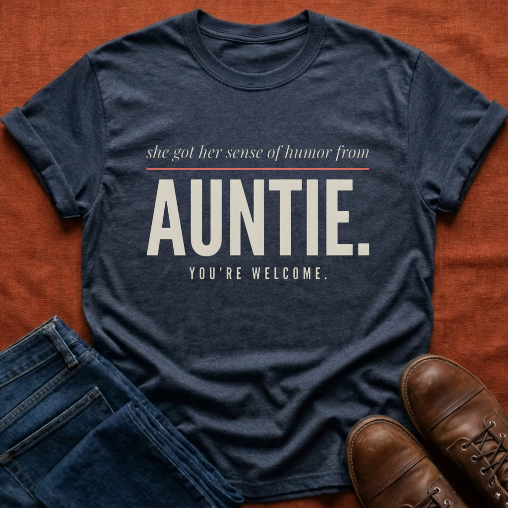 Auntie Sense of Humor T-Shirt