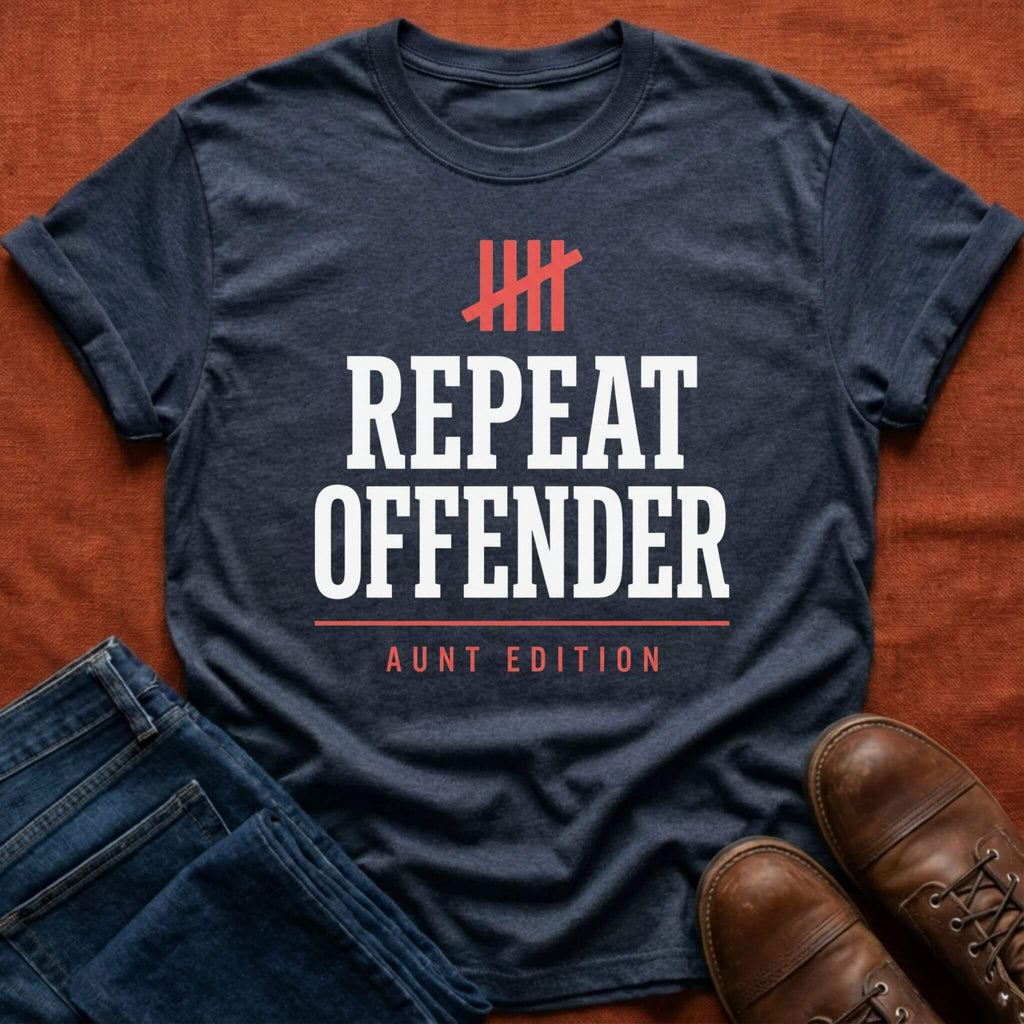 Repeat Offender Aunt T-Shirt