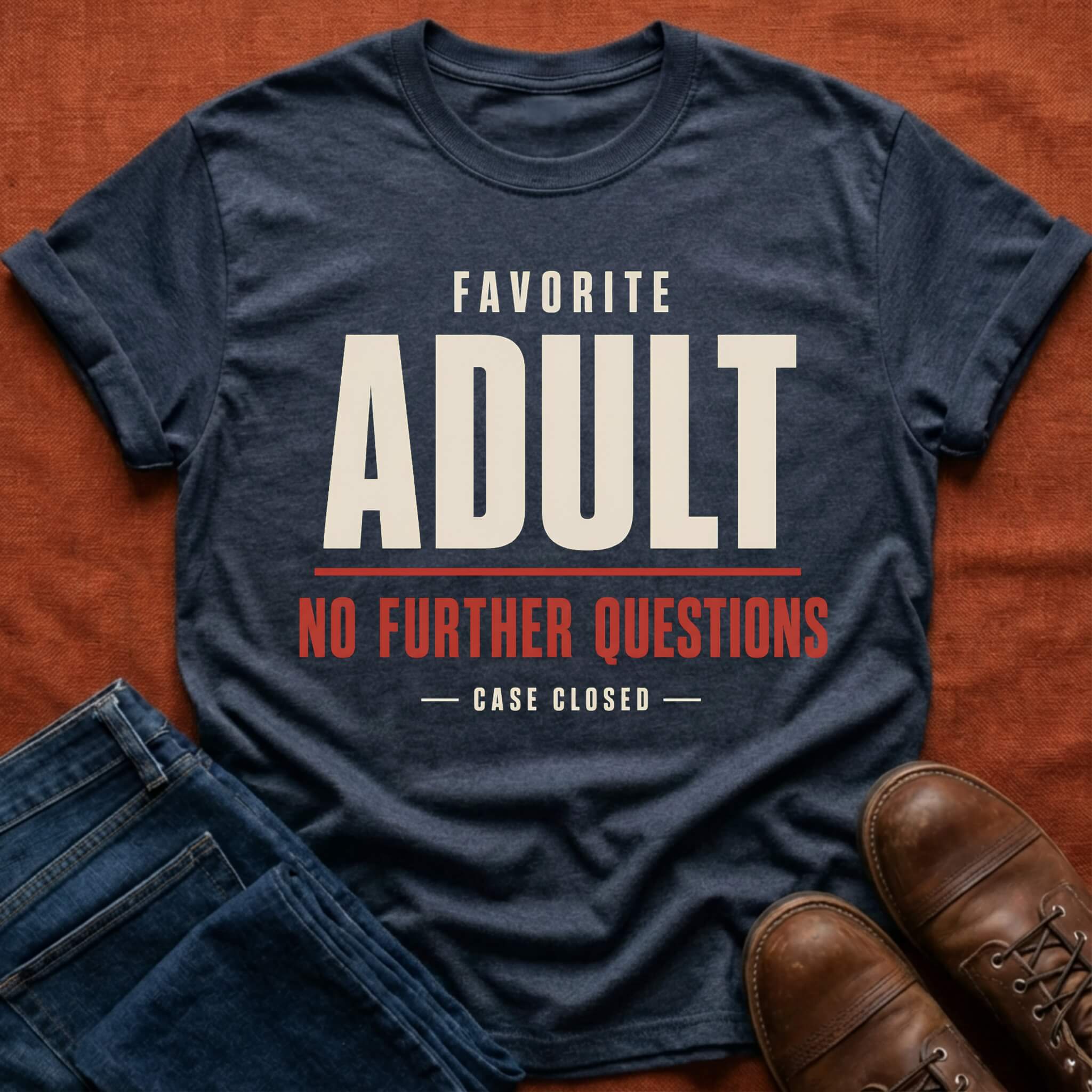 Favorite Adult Case Closed T-Shirt