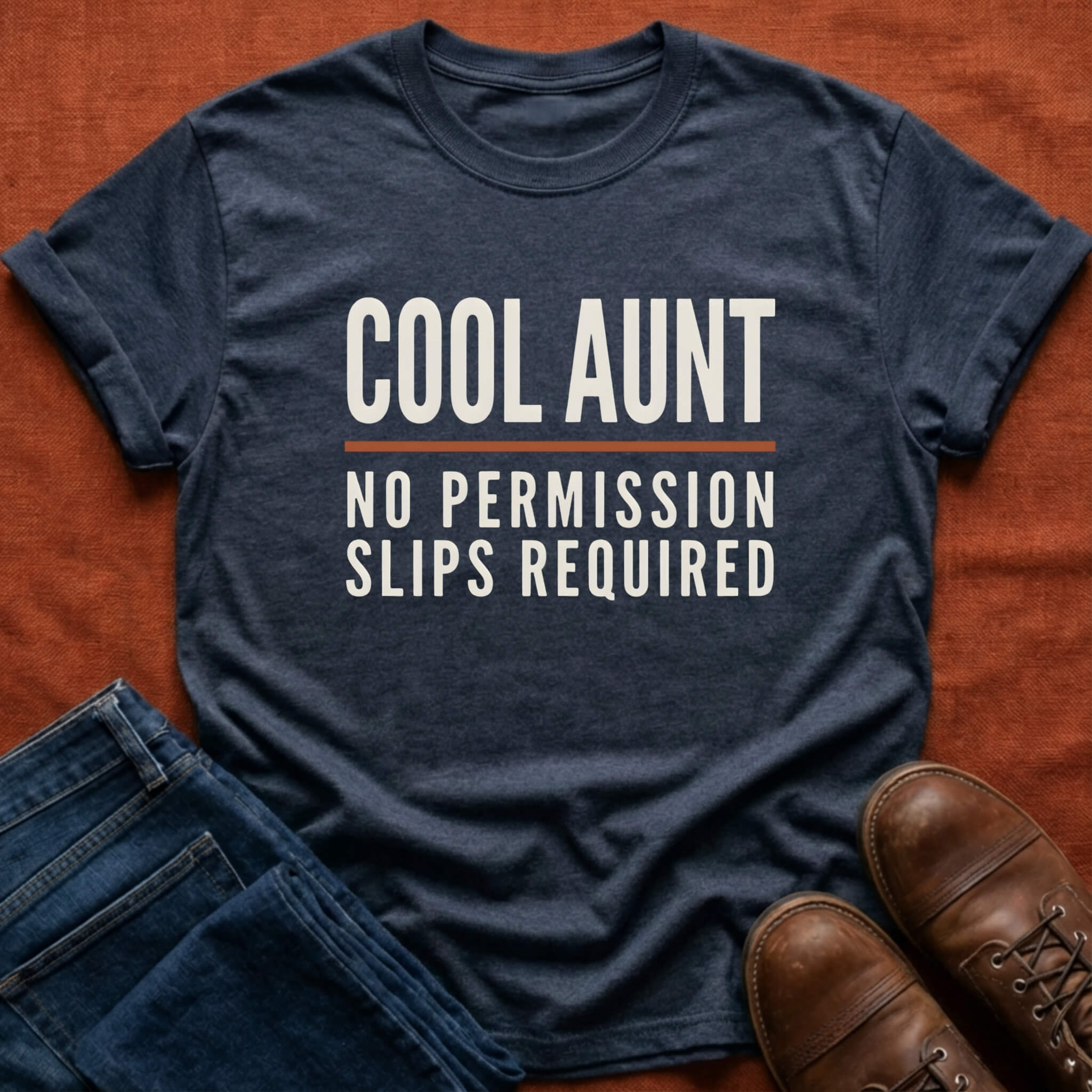 Cool Aunt No Permission T-Shirt