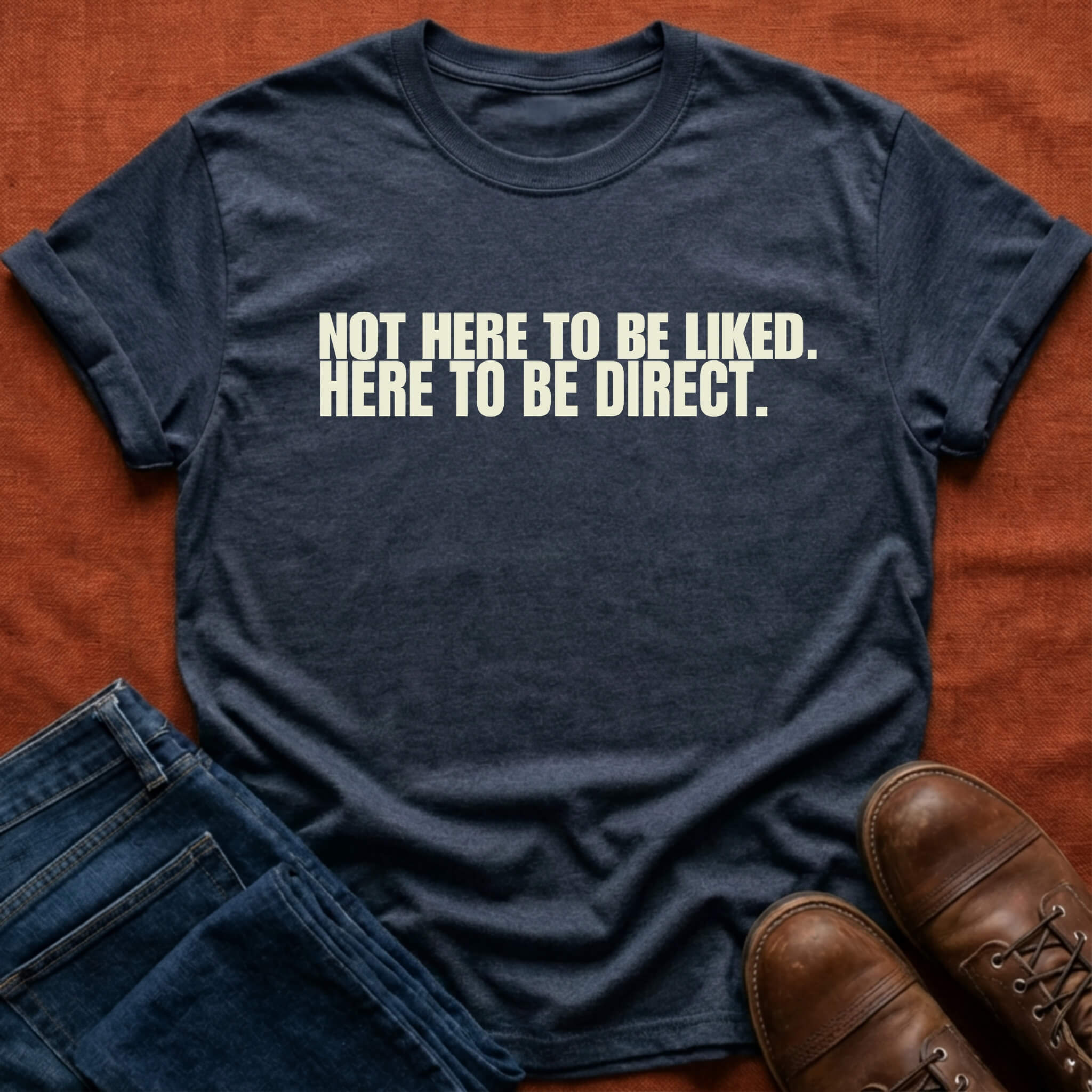 Not Here To Be Liked T-Shirt