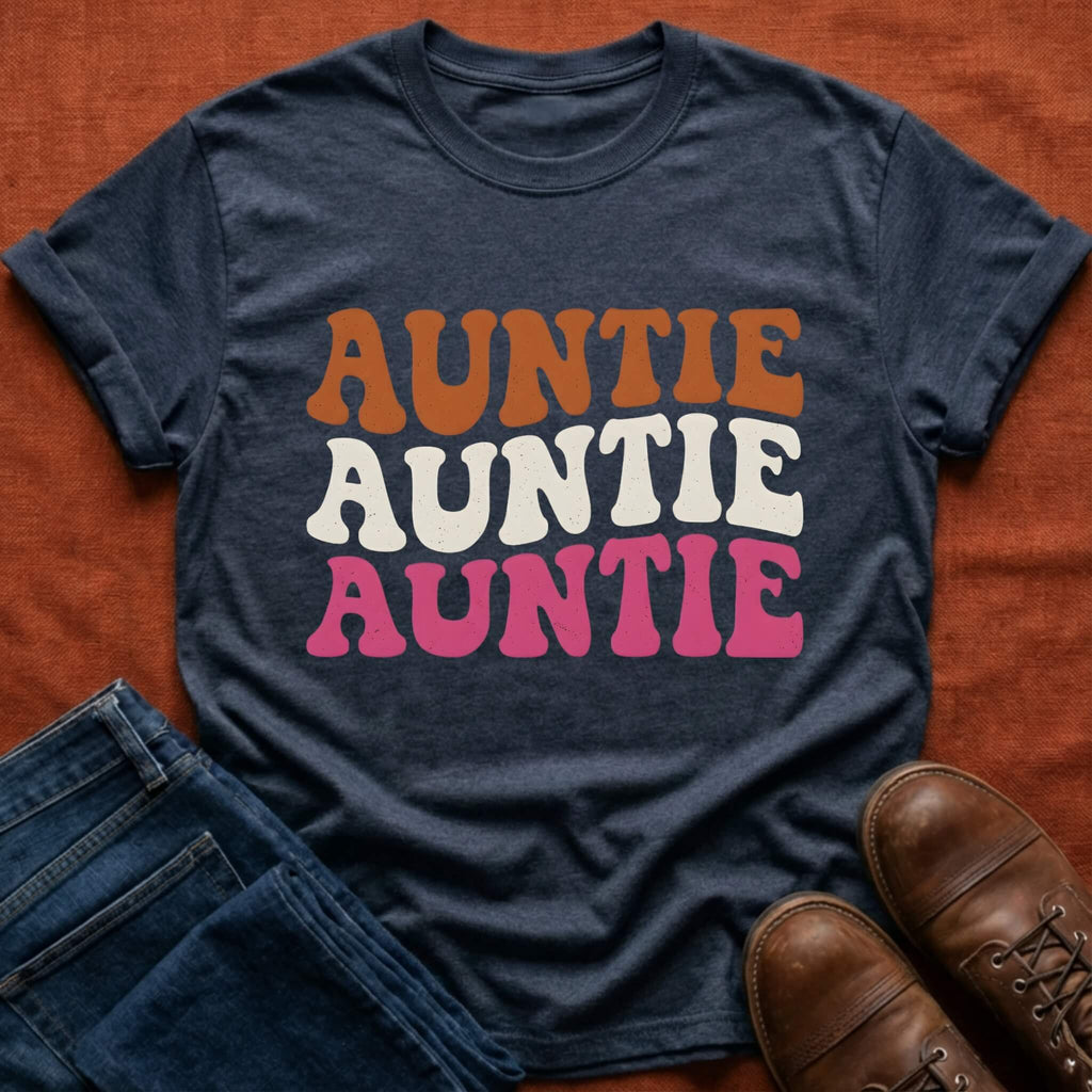 Retro Auntie Stack T-Shirt