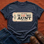 The Plot Twist Aunt T-Shirt