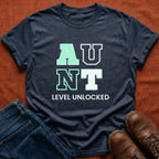 Aunt Level Unlocked T-Shirt