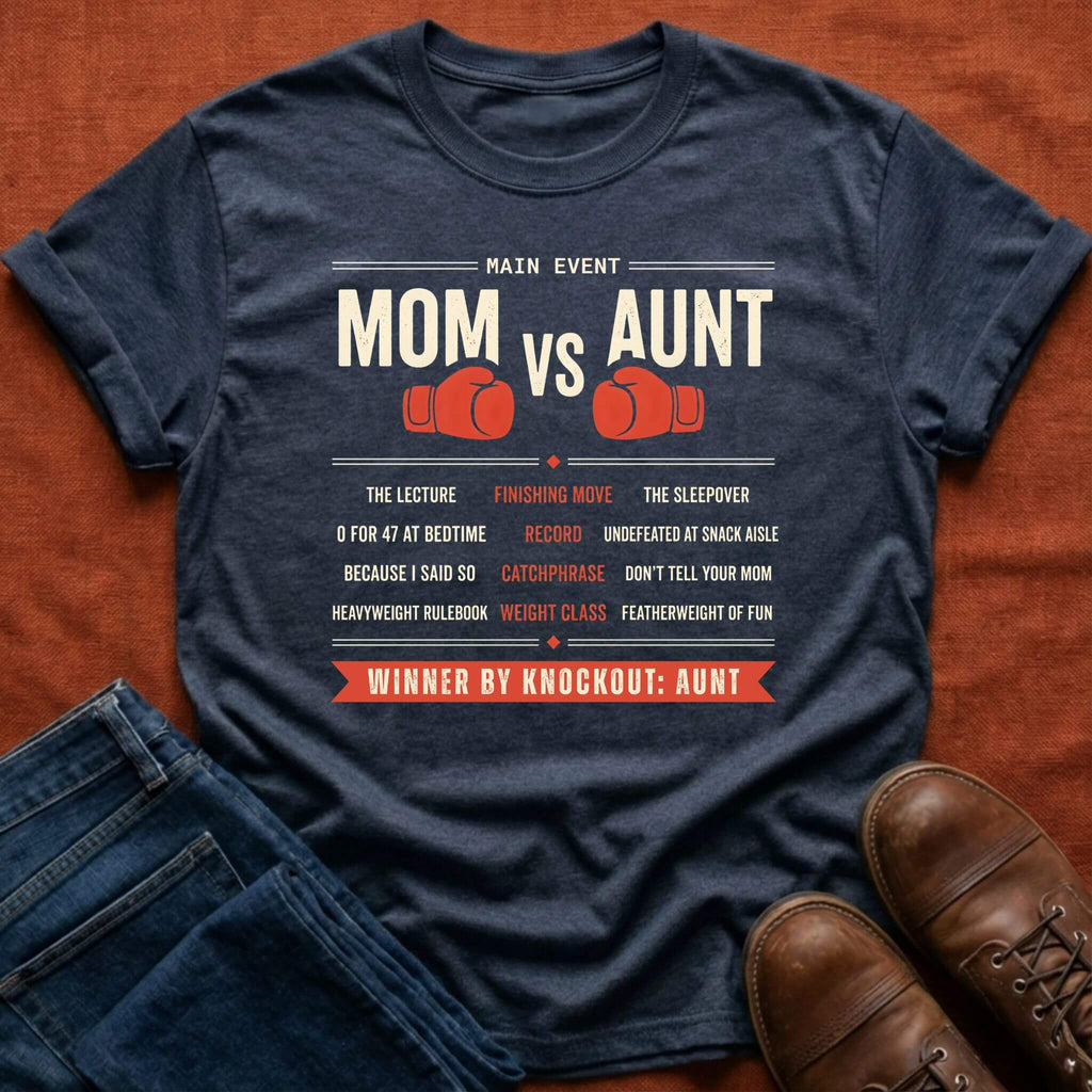 Mom Vs Aunt Main Event T-Shirt