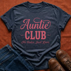 Auntie Club Script T-Shirt