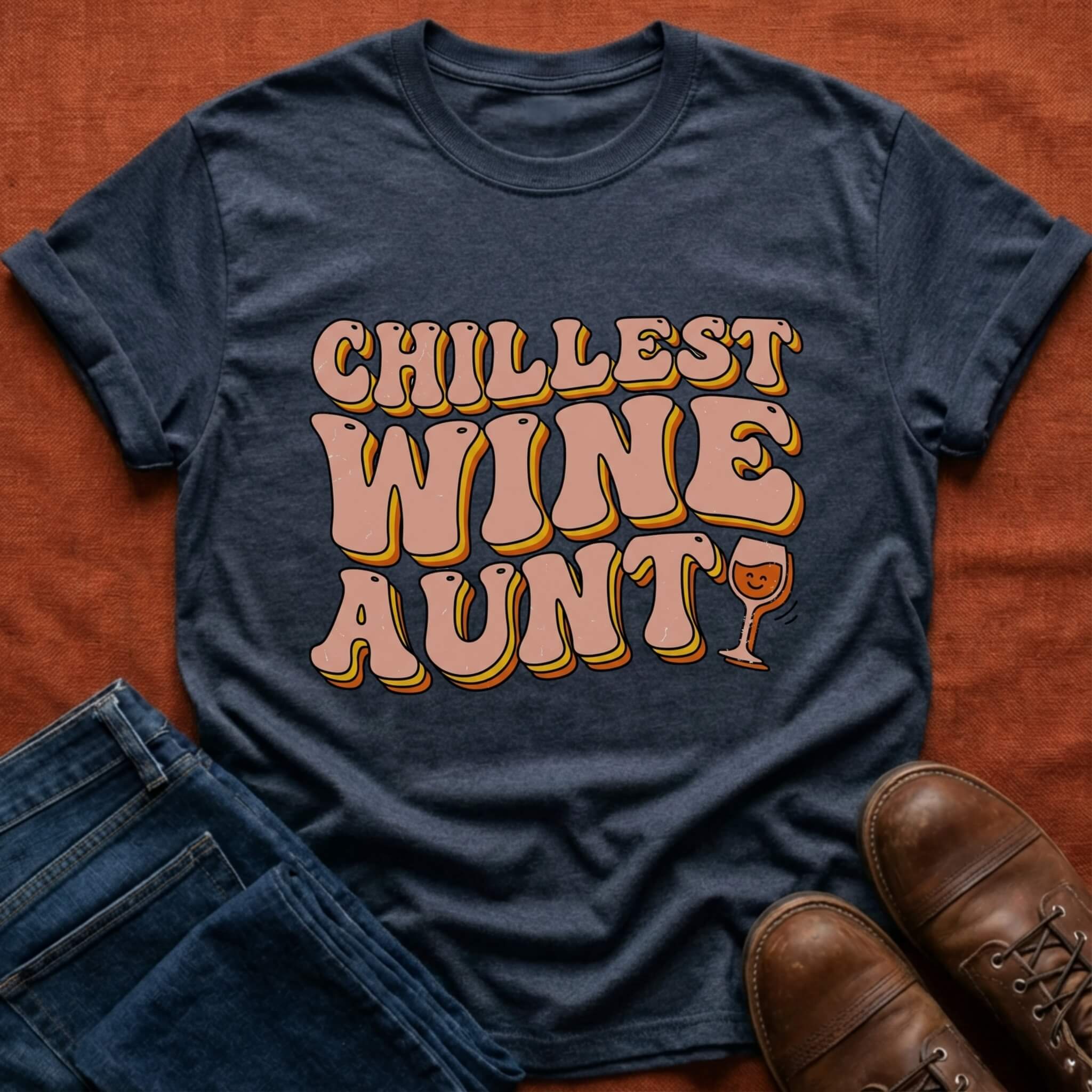 Chillest Wine Aunt T-Shirt
