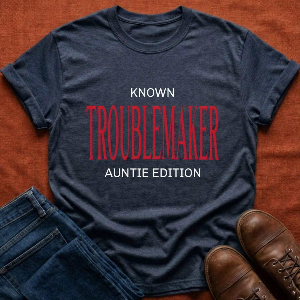 Troublemaker Auntie T-Shirt